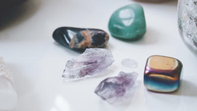 gemstone crystals collection